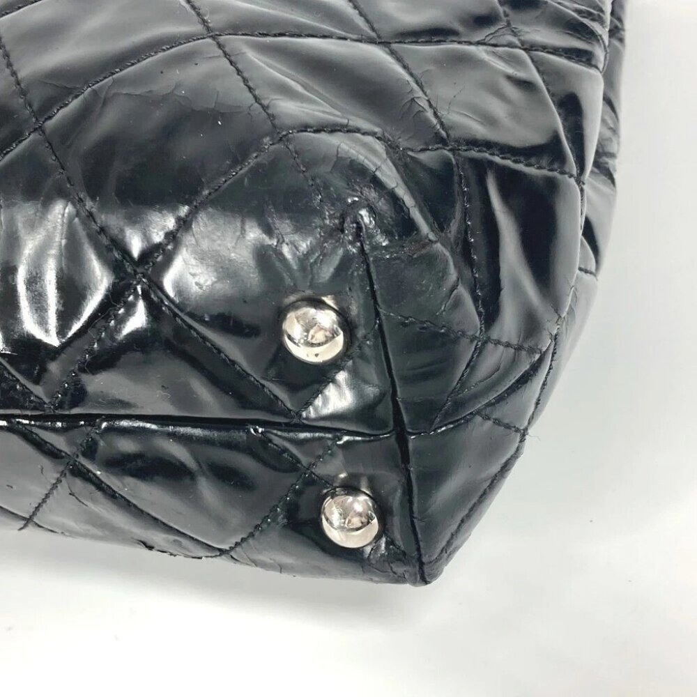 CHANEL Tote Bag Matelasse Chain CC Mark Shoulder Double Chain Bag Shoulder Bag - Picture 5 of 11